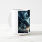 Thunder burst storm is een plotselinge koffiemok (Voorkant links)