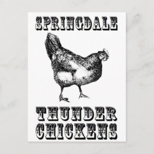 Thunder Chickens Briefkaart