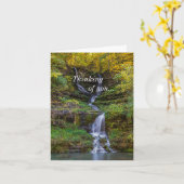 Thunder Falls Penser À Peine De Votre Carte (Fleur jaune)