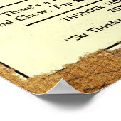 Thunder Mountain Poster (Hoek)