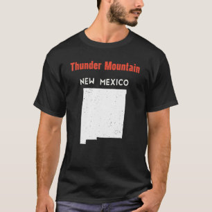 Thunder Mountain USA State America Travel Nieuw-Me T-shirt