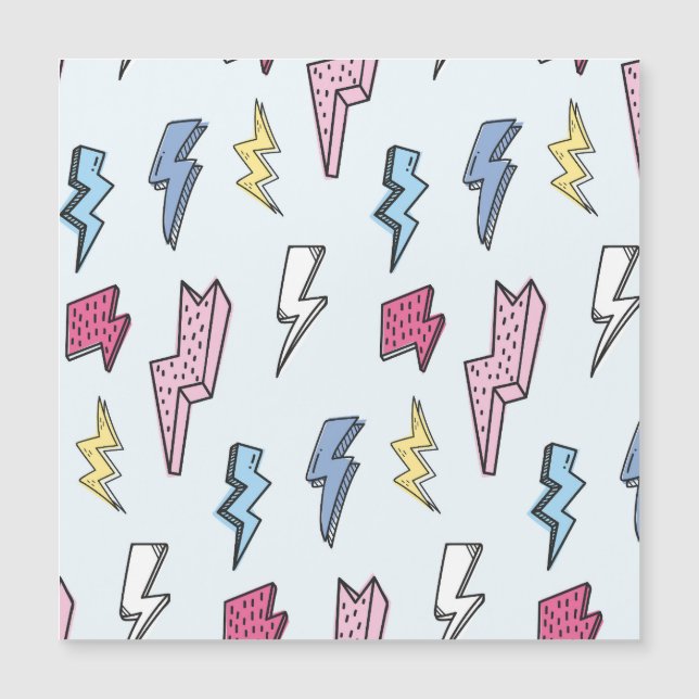  Thunder Naadloze Illustratie (Voorkant)