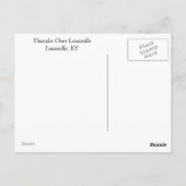 Thunder over Louisville Briefkaart (Achterkant)