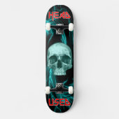 THUNDER SKULL ELECTRIC SKATEBOARD (Voorkant)