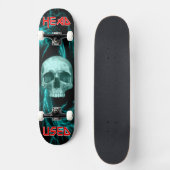 THUNDER SKULL ELECTRIC SKATEBOARD (Voorkant)