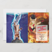 Thunder warrior cat kaart (Voorkant)