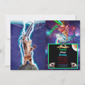 Thunder warrior cat kaart (Voorkant)