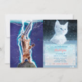 Thunder warrior cat kaart (Voorkant)