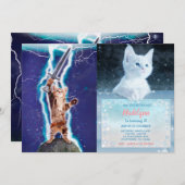 Thunder warrior cat kaart (Voorkant / Achterkant)