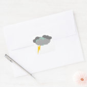 Thunder Weather Tracker Sticker sheet (Envelop)