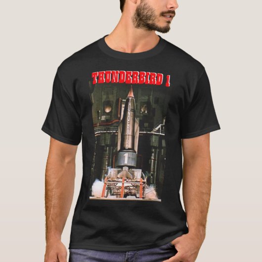 Thunderbird 1 foto Thunderbirds Rocket T-shirt (Voorkant)