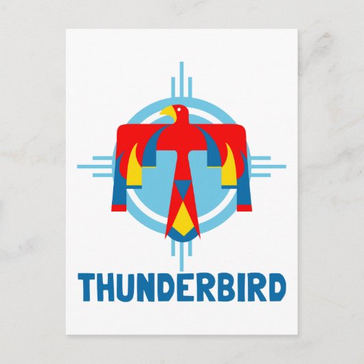 Thunderbird Briefkaart (Voorkant)