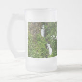 Thunderbird Falls Painsted Glass Beer Mug (Gauche)