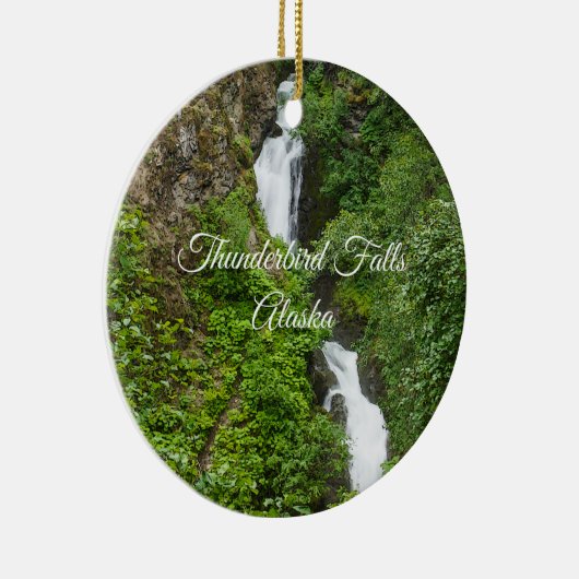 Thunderbird Falls Painterly Ornement Souvenir (Droite)