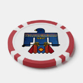 Thunderbird Golf Ball Markers - Spreuken 27:17 Des Poker Chips (Enkel)