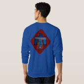 Thunderbird Golf Crewneck Sweatshirt - Classic Blu (Dos entier)