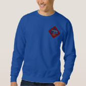 Thunderbird Golf Crewneck Sweatshirt - Classic Blu (Devant)