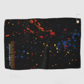 Thunderbird GolF Tour Handdoek – Splatter 2 (Horizontaal)