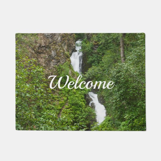 Thunderbird Herfsten Painterly Welcome Doormat Deurmat (Voorkant)