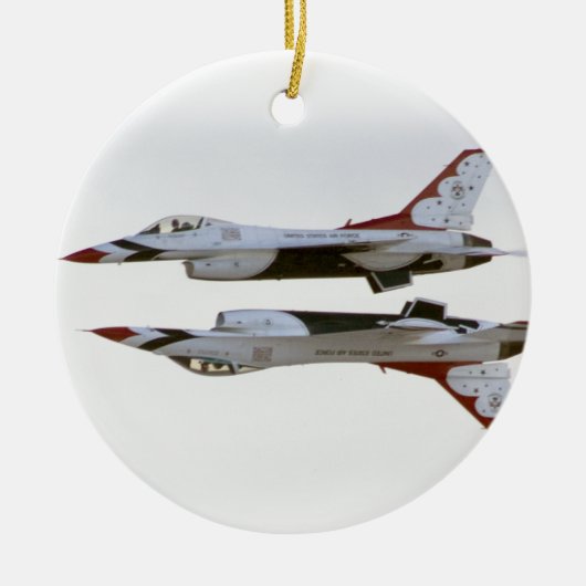 Thunderbird Maneuver - Mirror Keramisch Ornament (Voorkant)