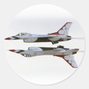 Thunderbird Maneuver - Mirror Ronde Sticker