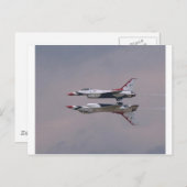Thunderbird Mirror Vlieg door Briefkaart (Voorkant / Achterkant)