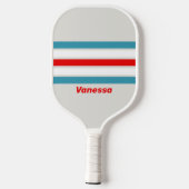 Thunderbird over het hele vlak met naam pickleball paddle (Achterkant)