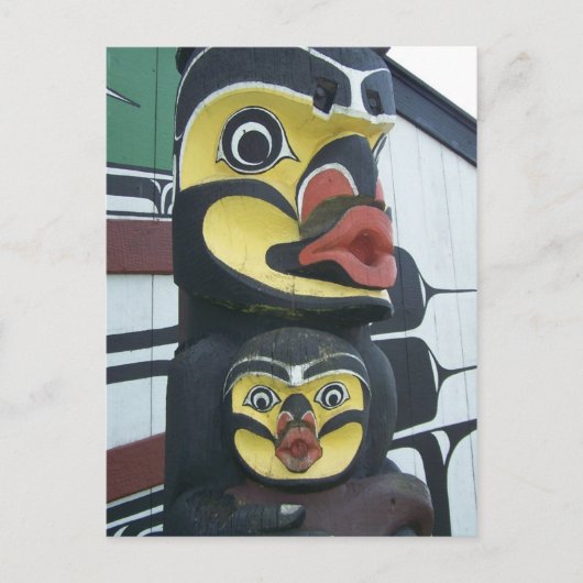 Thunderbird Park Briefkaart (Voorkant)