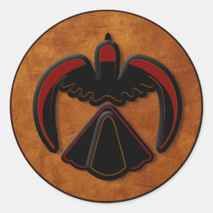 Thunderbird Ronde Sticker