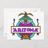 Thunderbird Shield Briefkaart (Voorkant / Achterkant)