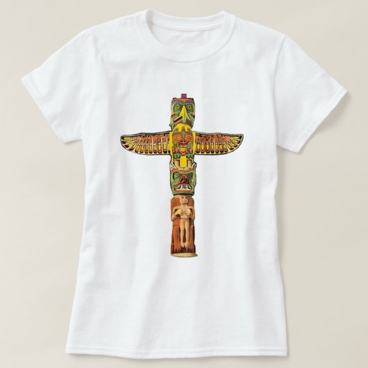 Thunderbird Totem Pole T-shirt (Design voorkant)