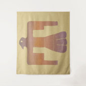 Thunderbird Waterverf Wandkleed (Voorkant)