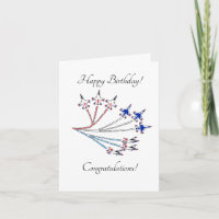 Thunderbirds - Personnalisable - Carte Anniversair