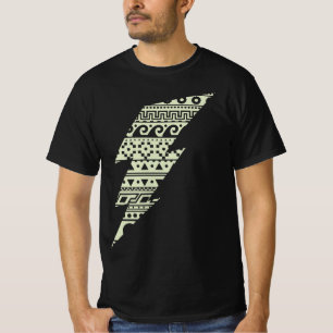 Thunderbolt, Griekse sleutel, Surfer Wave T-shirt