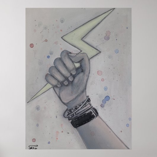 Thunderbolt Poster (Voorkant)