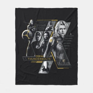 Thunderbolts* | Groepsstrip Fleece Deken