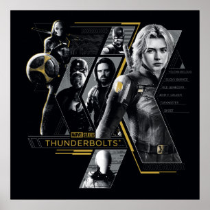 Thunderbolts*   Groepsstrip Poster