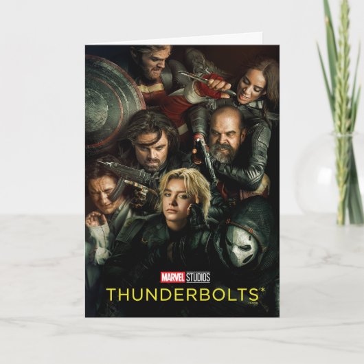 Thunderbolts* | Group Fighting Theatrical Kaart (Voorkant)