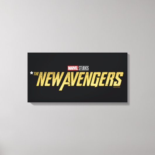 Thunderbolts* | *The New Avengers Logo Canvas Afdruk (Voorkant)