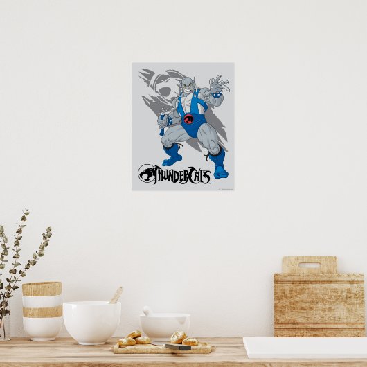 ThunderCats | Afbeelding Panthro-teken Poster (Keuken)