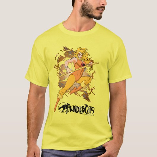 ThunderCats | Afbeelding van het Cheetara-teken T-shirt (Voorkant)