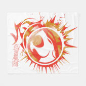 ThunderCats | Explosief grafisch Logo Fleece Deken (Voorkant (Horizontaal))