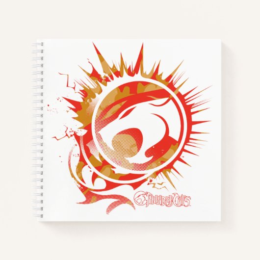 ThunderCats | Explosief grafisch Logo Notitieboek (Voorkant)