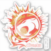 ThunderCats | Explosief grafisch Logo Sticker (Voorkant)
