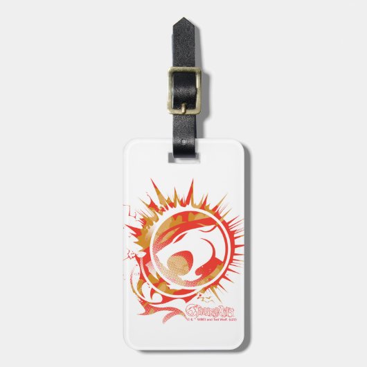 ThunderCats | Explosive Logo Graphic Bagagelabel (Voorkant verticaal)