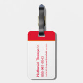 ThunderCats | Explosive Logo Graphic Bagagelabel (Achterkant verticaal)