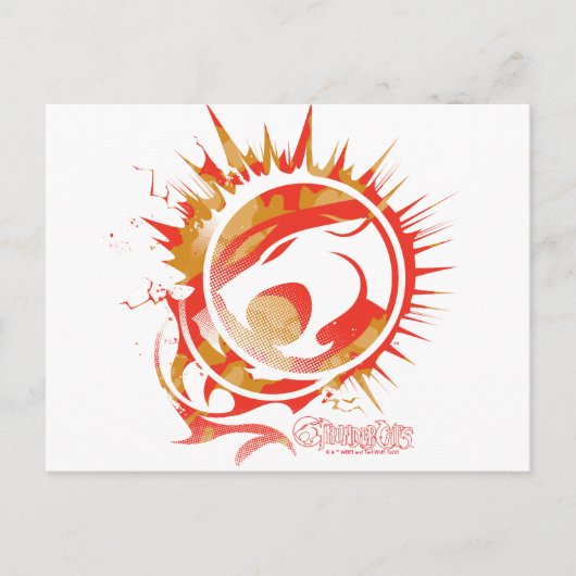 ThunderCats | Explosive Logo Graphic Briefkaart (Voorkant)