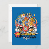 ThunderCats | Firey Group Graphic Briefkaart (Voorkant / Achterkant)