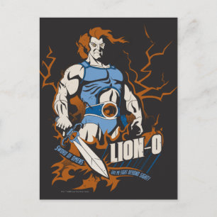 ThunderCats   Lion-O — Elektrisch grafisch Briefkaart
