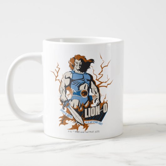 ThunderCats | Lion-O — Elektrisch grafisch Extra Grote Beker (Links)